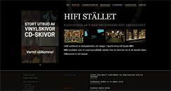 Desktop Screenshot of hifistallet.se
